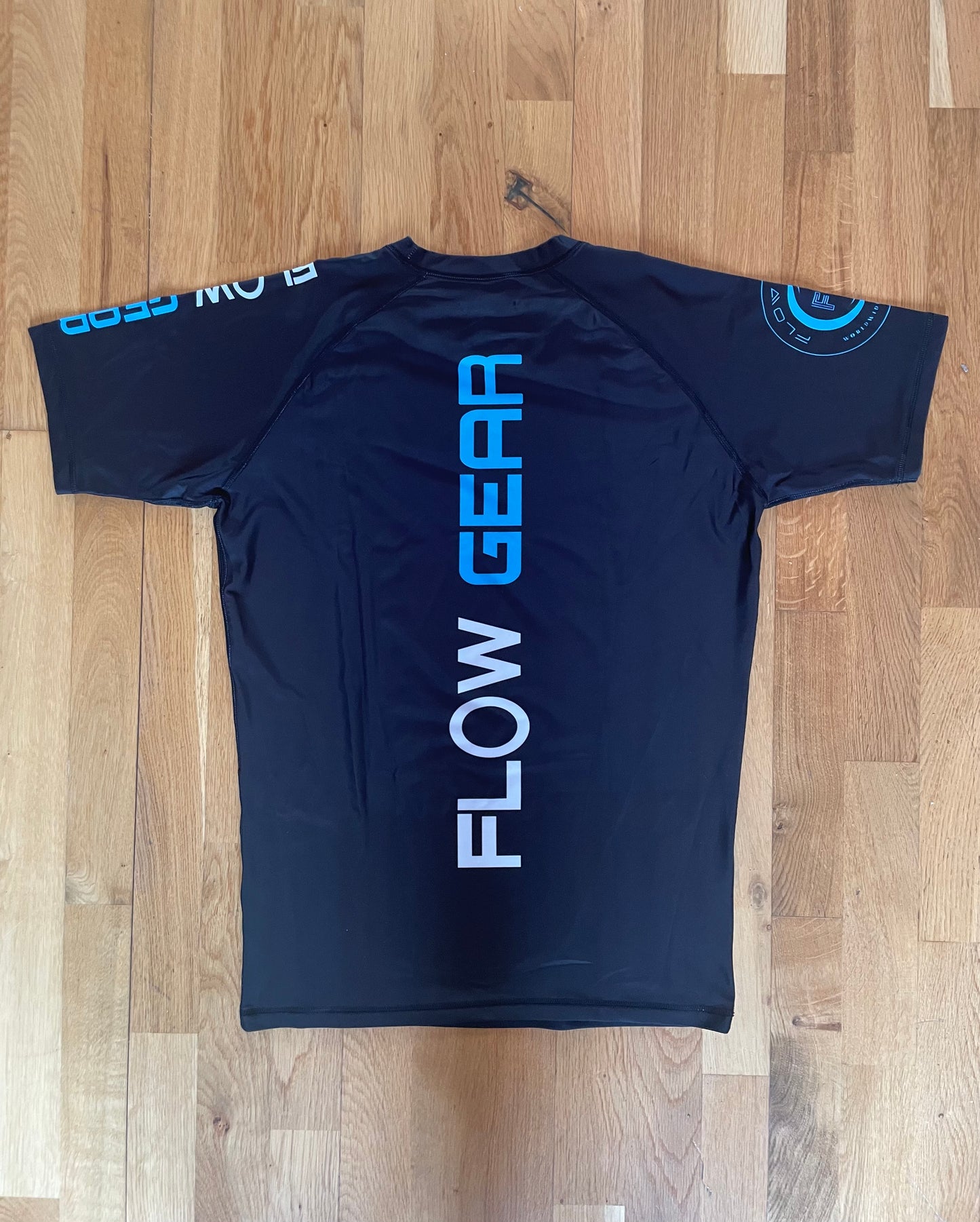 Flow Gear Blue No-Gi BJJ Rash Guard