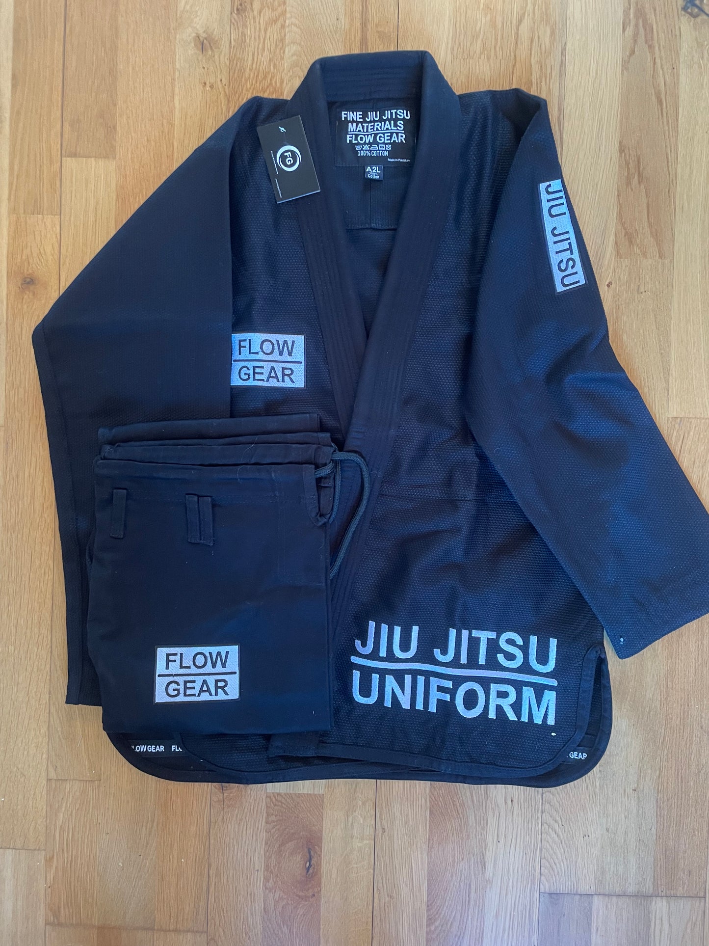 Flow Gear Black BJJ Uniform