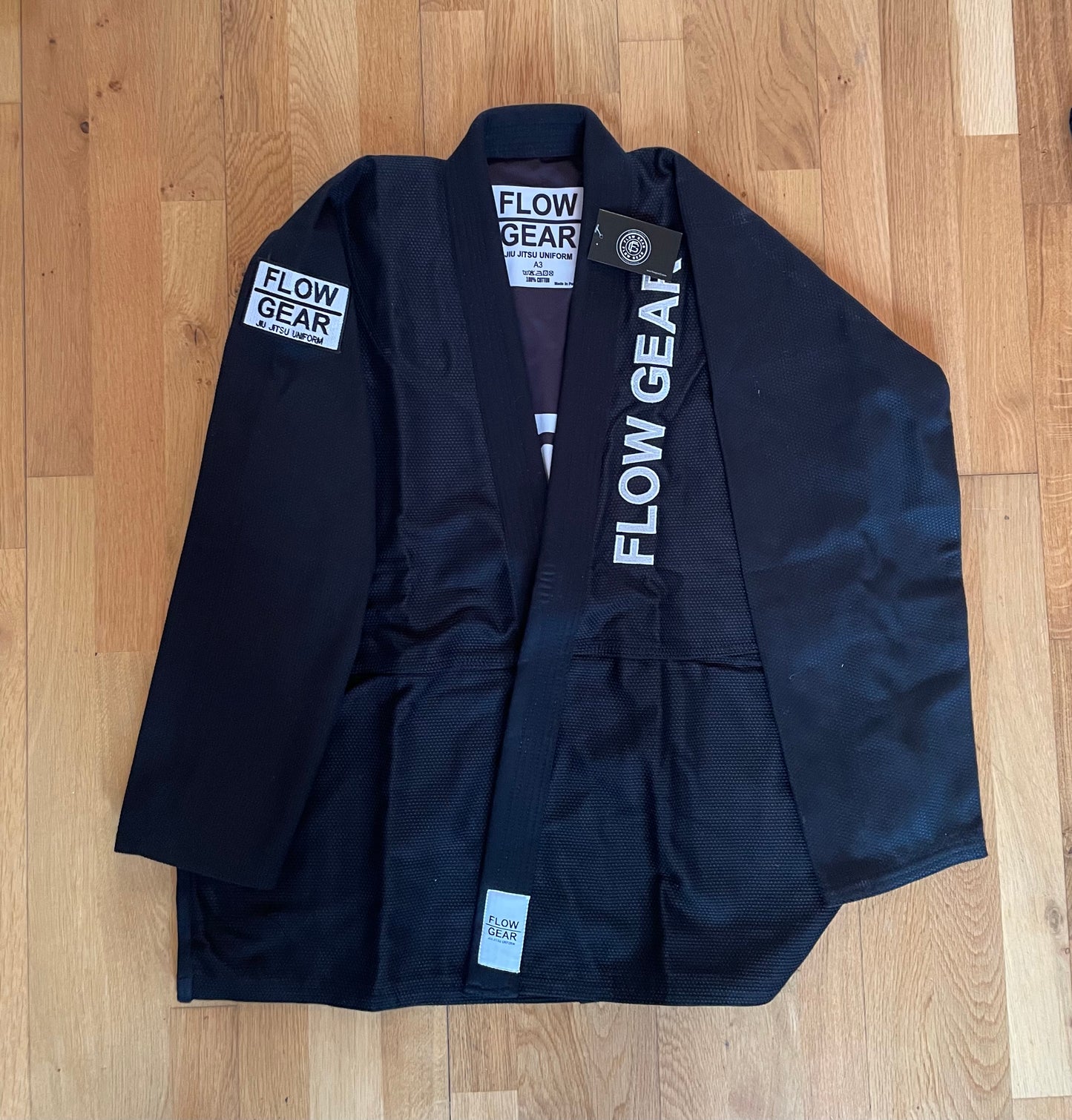 Flow Gear BJJ Uniform Black