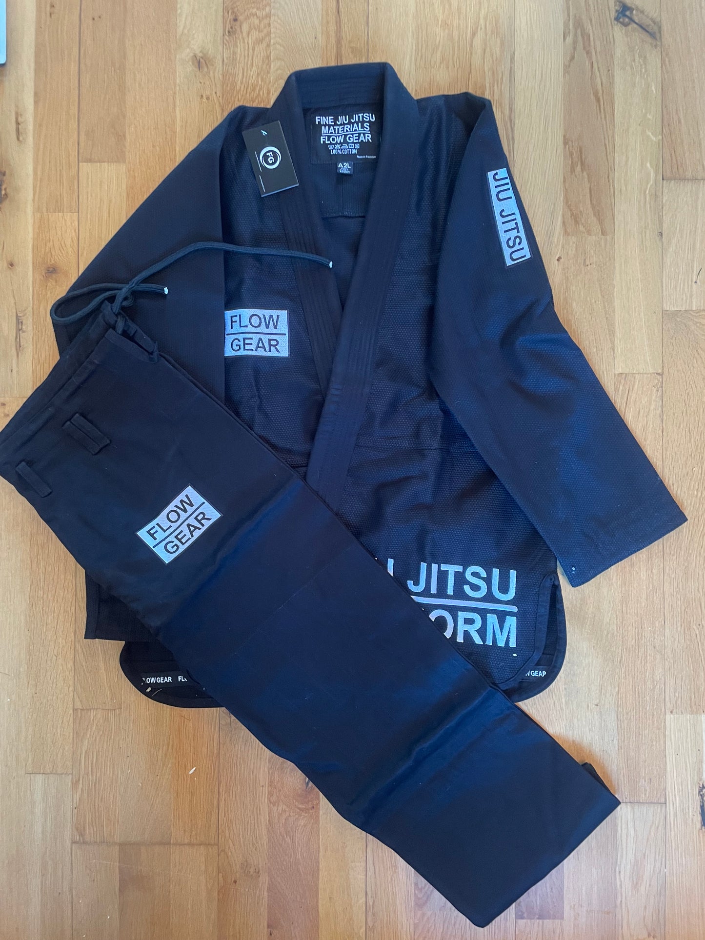 Flow Gear Black BJJ Uniform