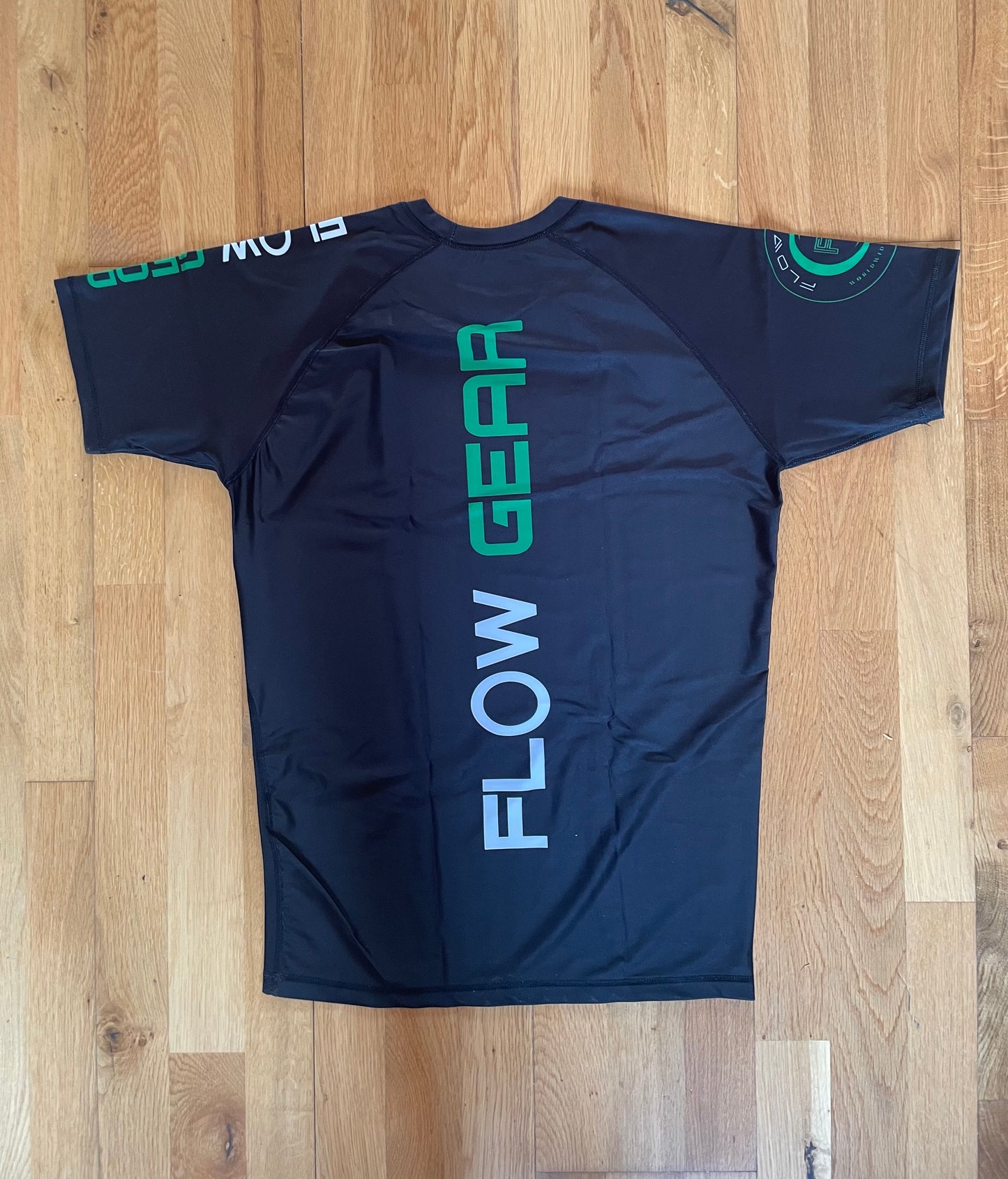 Flow Gear Green No-Gi Rash Guard